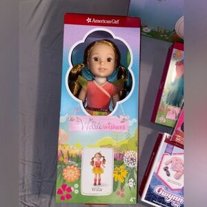 Willa Willie Wisher American Girl Doll set with accessories